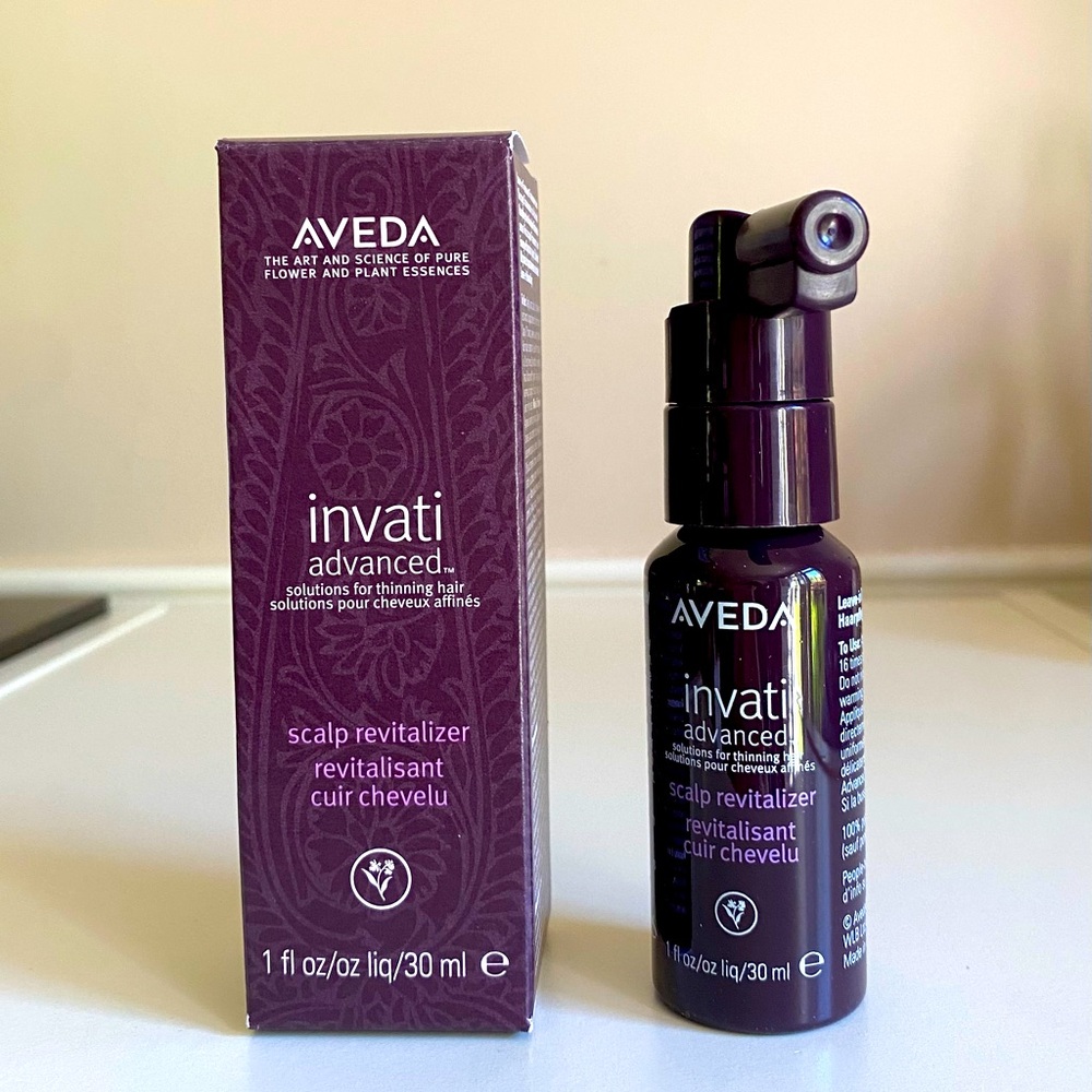 Aveda Invati Advanced Scalp Revitalizer, Travel Size 1oz/30mL, New In Box